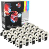 Prestige Cartridge™ Compatible DK11221 Square Labels (1000 Labels per Roll) for Brother QL-500, QL-550, QL-560, QL-570, QL-580N, QL-700, QL-720NW, QL-800, 810W, QL-1050, 1100, 1110NWB Label Printers (23mm x 23mm) - Prestige Cartridge