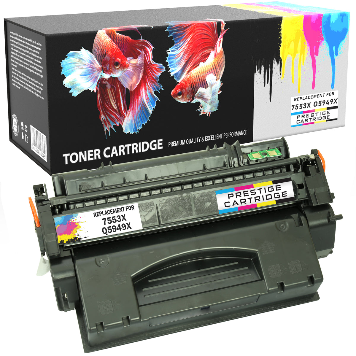 LD Products 2-Pack Toner Cartridge Replacement For HP 49X - 6000 Page Yield