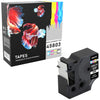 Prestige Cartridge™ Compatible D1 45803 Black on White Tapes (19mm x 7m) for Electronic Labelmakers - Prestige Cartridge