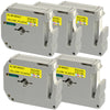 Prestige Cartridge™ Compatible MK621 Black on Yellow Tapes Cartridge (9mm x 8m) for Brother P-Touch Label Printers - Prestige Cartridge