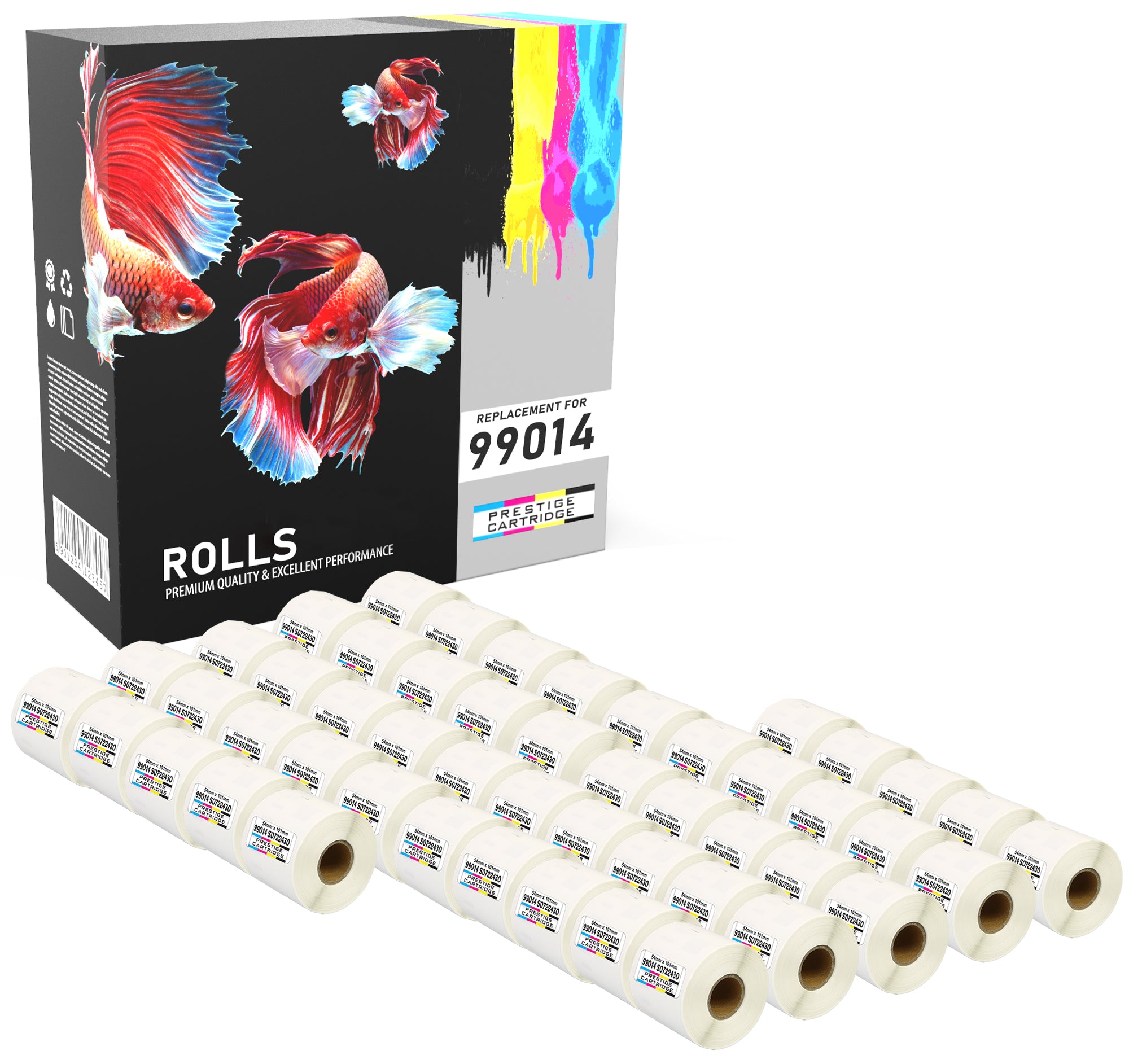 Rotoli Etichette Indirizzi Dymo 54x101 Mm - 10 Rotoli Da 220 Etichette L'uno - Compatibili Con LabelWriter 4XL, 450, 400, 330, 320, 310 - Foto 8