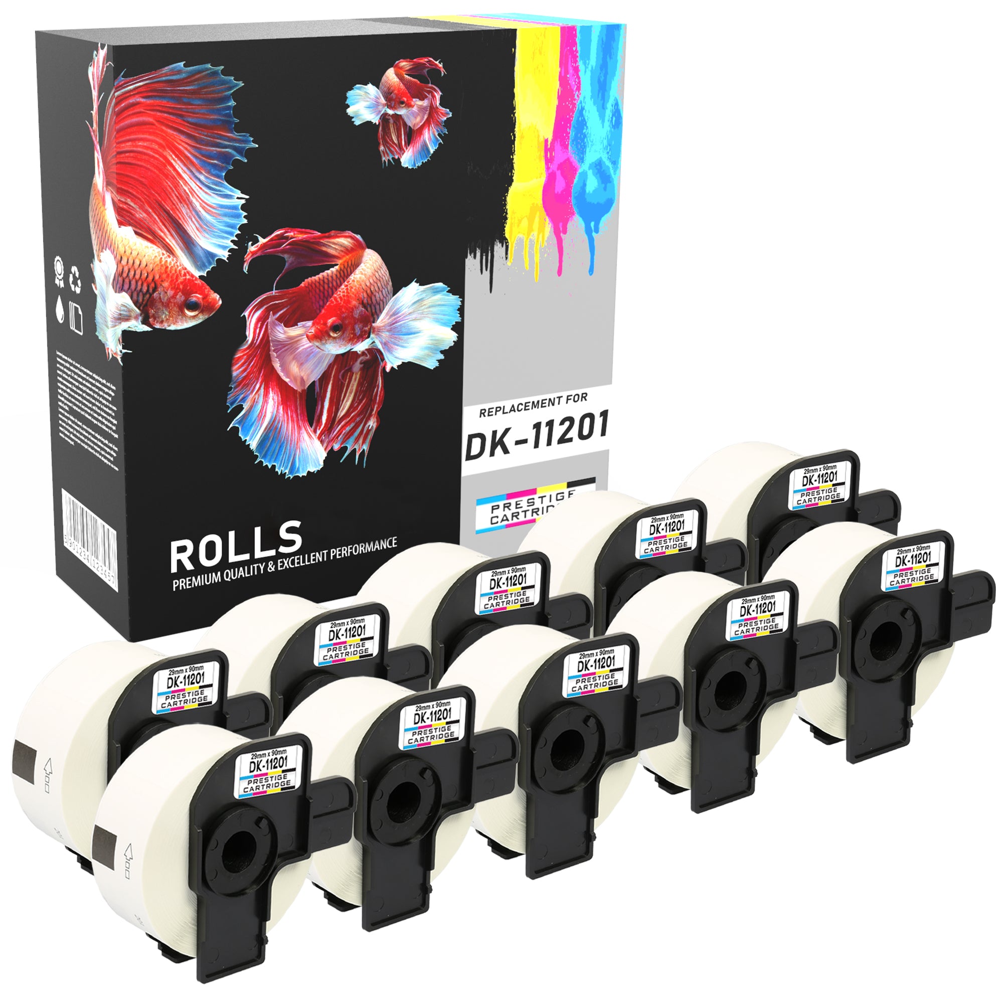 DK11209 Compatible 29mm X 62mm 800 Per Roll Address Labels For Brother