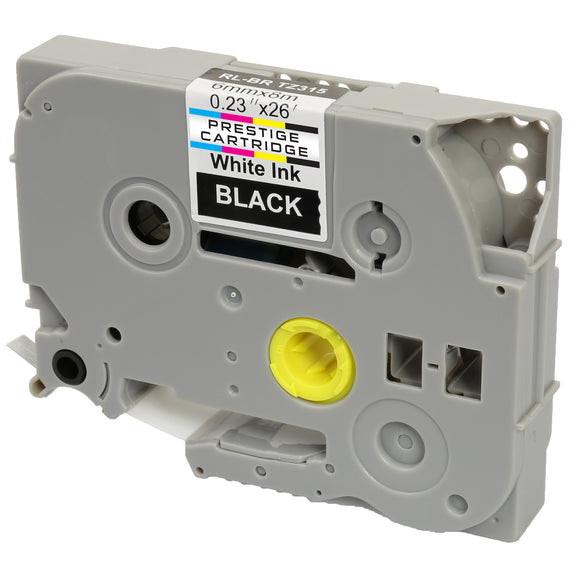 Prestige Cartridge™ Compatible TZ-315/TZe-315 White on Black Label Tapes (6mm x 8m) for Brother P-Touch Label Printing Machines - Prestige Cartridge