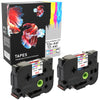 Prestige Cartridge™ Compatible TZ-441/TZe-441 Black on Red Label Tapes (18mm x 8m) for Brother P-Touch Label Printing Machines - Prestige Cartridge