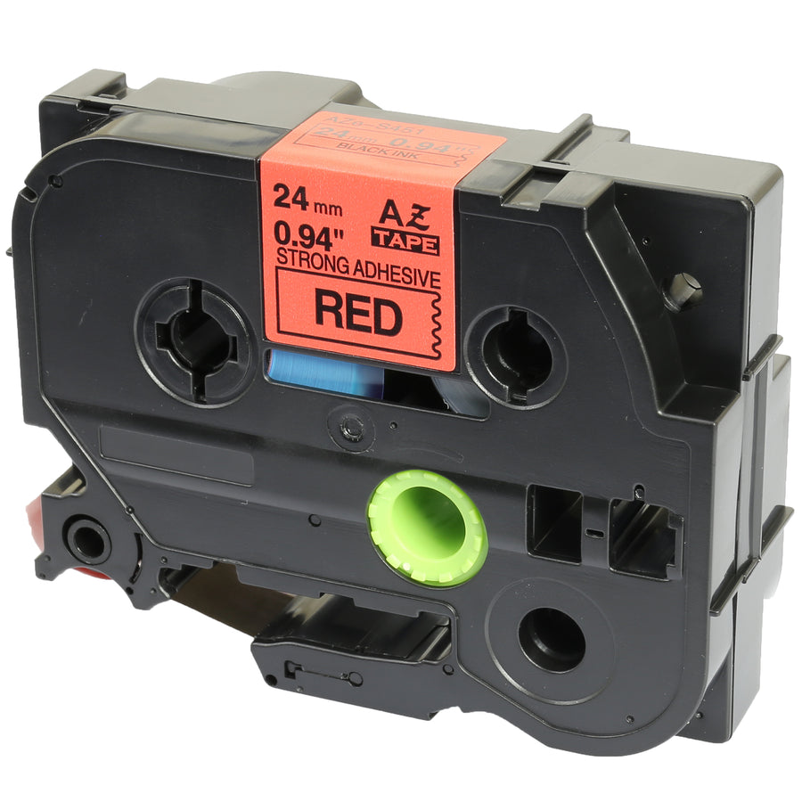 Prestige Cartridge™ Compatible TZ-S451 TZe-S451 Black on Blue Extra Strength Adhesive Label Tapes (24mm x 8m) for Brother P-Touch Label Printing Machines - Prestige Cartridge