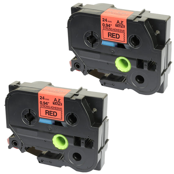 Prestige Cartridge™ Compatible TZ-S451 TZe-S451 Black on Blue Extra Strength Adhesive Label Tapes (24mm x 8m) for Brother P-Touch Label Printing Machines - Prestige Cartridge