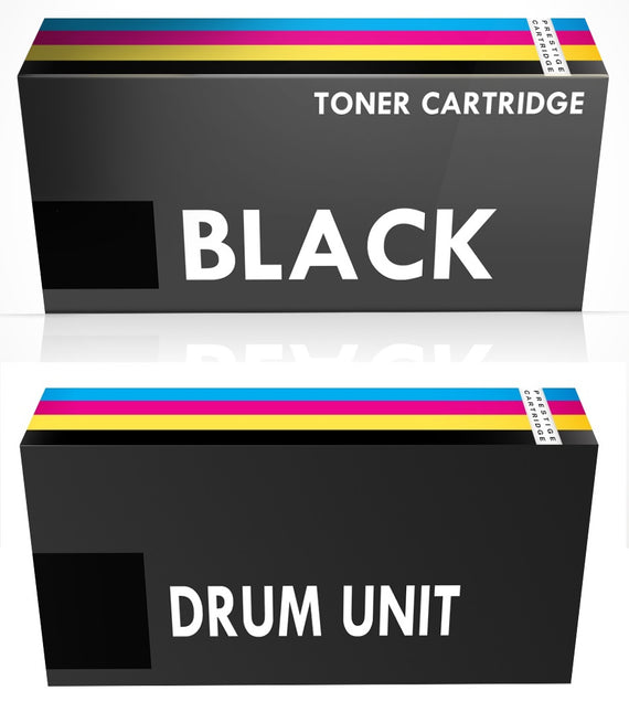 Prestige Cartridge™ COMBO PACK - Compatible TN3330 & DR3300 Laser Toner Cartridge + Drum Units for Brother DCP-8110DN, DCP-8250DN, HL-5440D, HL-5450DN, HL-5450DNT, HL-5470DW, HL-6180DW, HL-6180DWT - Prestige Cartridge