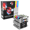 Prestige Cartridge™ Compatible LC-123 Chipped Ink Cartridges for Brother DCP-J132W, DCP-J152W, DCP-J172W, DCP-J552DW, DCP-J752DW, DCP-J4110DW, MFC-J470DW, MFC-J650DW, MFC-J870DW, MFC-J4410DW, MFC-J4510DW, MFC-J4610DW, MFC-J4710DW - Prestige Cartridge