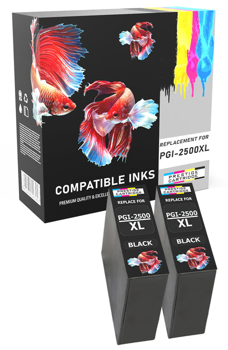 Prestige Cartridge™ Compatible PGI-2500XL Ink Cartridges for Canon MAXIFY iB4050, MB5050, MB5350 - Prestige Cartridge