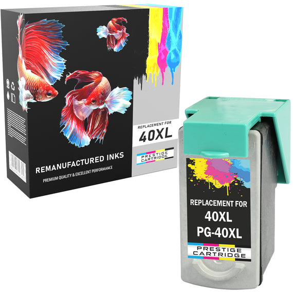 Prestige Cartridge™ Remanufactured Canon PG-40 & CL-41 Ink Cartridges for Canon  Pixma iP1200, iP1300, iP1600, iP1700, iP1800, iP1900, iP2200, iP2400, iP2500, iP2600, MP140, MP150, MP160, MP170, MP180, MP190, MP210, MP220, MP450, MP460 - Prestige Cartridge