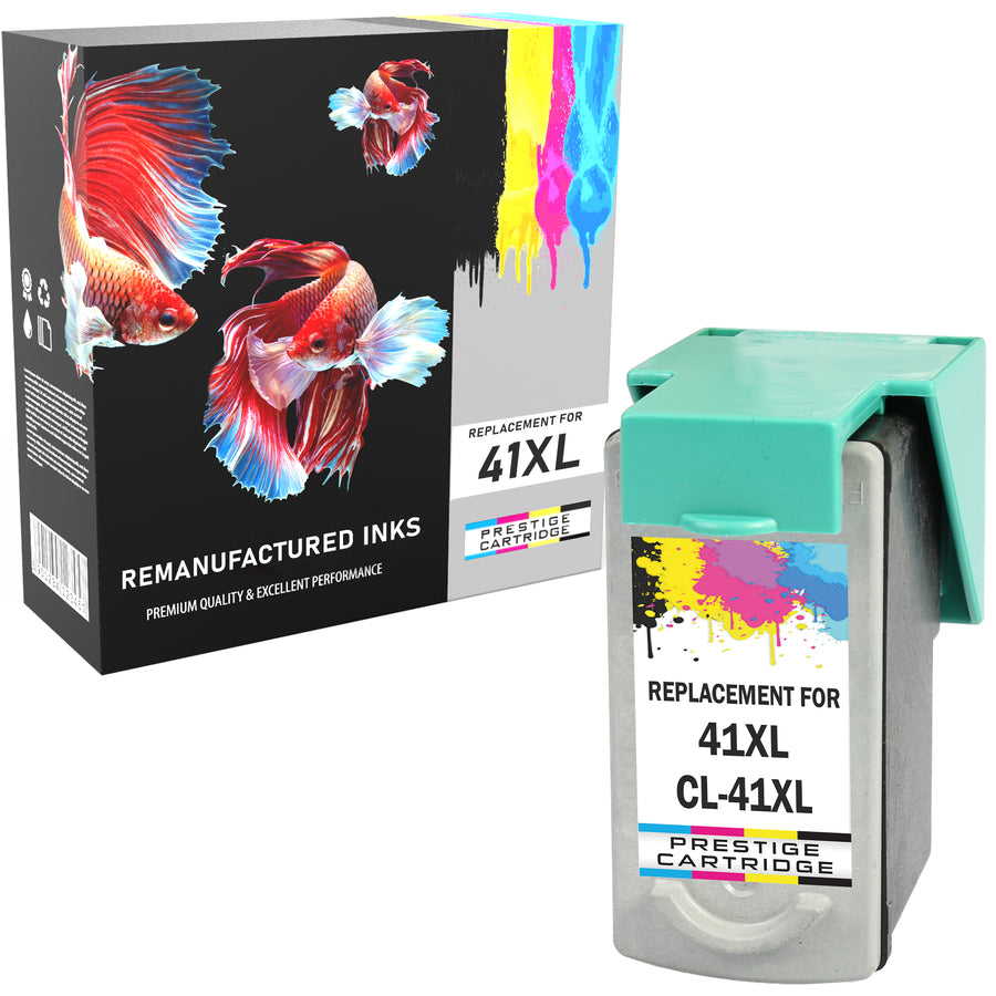 Prestige Cartridge™ Remanufactured Canon PG-40 & CL-41 Ink Cartridges for Canon  Pixma iP1200, iP1300, iP1600, iP1700, iP1800, iP1900, iP2200, iP2400, iP2500, iP2600, MP140, MP150, MP160, MP170, MP180, MP190, MP210, MP220, MP450, MP460 - Prestige Cartridge