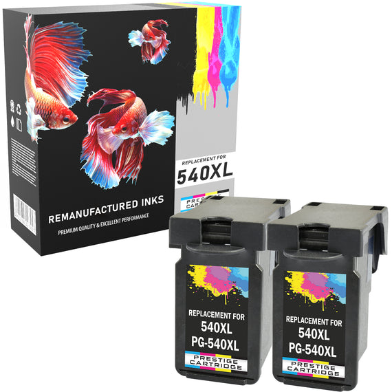 Prestige Cartridge™ Remanufactured Canon PG-540XL & CL-541XL Ink Cartridges for Canon  Pixma MG2100, MG2150, MG2200, MG2250, MG2255, MG3100, MG3150, MG3155, MG3200, MG3250, MG3255, MG3350, MG3500, MG3550, MG3600, MG3650, MG4100, MG4150 - Prestige Cartridge