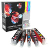 Prestige Cartridge™ Compatible PGI-580XXL CLI-581XXL Extra High Capacity Ink Cartridges for Canon Pixma TR7550, TR8550, TS6150, TS6151, TS8150, TS8151, TS8152, TS9150, TS9155 - Prestige Cartridge