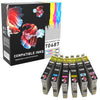 Prestige Cartridge™ Compatible T0487 Ink Cartridges for Epson Stylus Photo R200, R220, R300, R300M, R320, R325, R330, R340, R350, RX300, RX320, RX500, RX600, RX620, RX640 - Prestige Cartridge