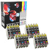 Prestige Cartridge™ Compatible T0555 Ink Cartridges for Epson Stylus Photo R240, R245, RX400, RX420, RX425, RX430, RX450, RX520 - Prestige Cartridge