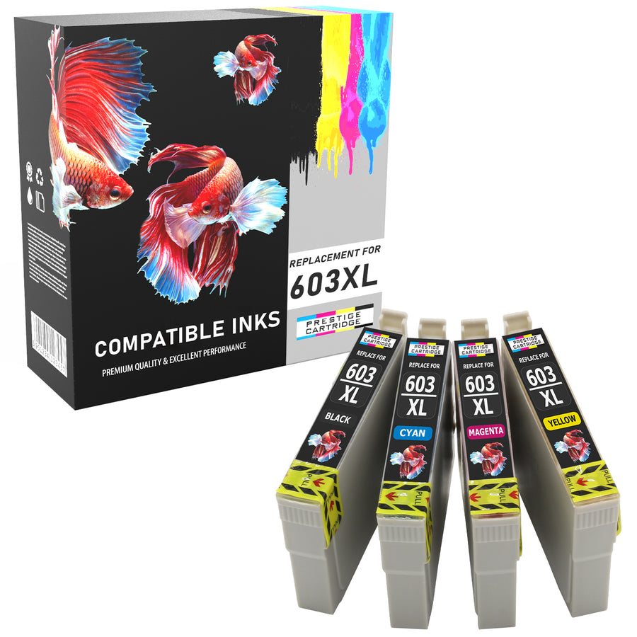 Prestige Cartridge™ Compatible 603XL Black Ink Cartridges for Epson Ex