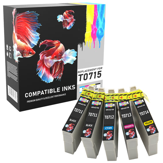 Prestige Cartridge™ Compatible T0715 Ink Cartridges for Epson Stylus and Stylus Office - Prestige Cartridge