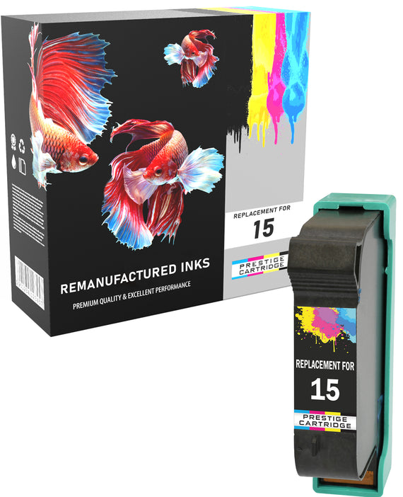 Prestige Cartridge™ Remanufactured HP 15 & 78 Ink Cartridges for HP  Copier 310 Colour Deskjet 3810 3816 3820 3820C 3822 916 916c 920 920c 920cvr 920cxi 940 940c 940cvr 948 Digital Fax 1230 FAX 1230XI Officejet 5105 5110 5110V 5110XI V30 V40 V40XI - Prestige Cartridge