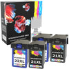 Prestige Cartridge™ Remanufactured HP 21XL & 22XL Ink Cartridges for HP  Deskjet 3910, 3915, 3918, 3920, 3930, 3930v, 3938, 3940, 3940v, D1330, D1360, D2330, D2360, D2460, F340, F350, F370, F380, F390, F394, F2100, F2180, F2185, F2187, F4100, F4172 - Prestige Cartridge