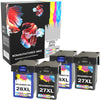 Prestige Cartridge™ Remanufactured HP 27 & 28 Ink Cartridges for HP  Deskjet 3320, 3325, 3420, 3535, 3538, 3550, 3645, 3650, 3740, 3744, 3745, 3840, 3845, 3848, 5150, 5160, 5650, 5652, 5850, Fax 1240, Officejet 4200, 4212, 4215, 4219, 6110, PSC 1100