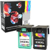 Prestige Cartridge™ Remanufactured HP 336 & 342 Ink Cartridges for HP  Deskjet 5420, 5420v, 5432, 5440, 5442, 5443, Officejet 6310, 6310xi, 6313, 6315, 6318, Photosmart 2570, 2573, 2575, 2575a, 2575v, 2575xi, 7850, 8049, 8050xi, C3100, C3110, C3125 - Prestige Cartridge