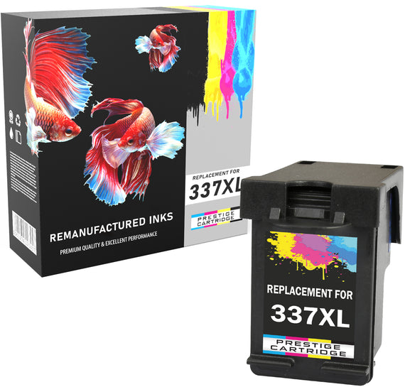 Prestige Cartridge™ Remanufactured HP 337 & 343 Ink Cartridges for HP  Photosmart 2570, 2573, 2575, C4100, C4140, C4150, C4160, C4180, C4183, C4188, C4190, D5100, D5145, D5155, D5160, D5163, D5168, 8049, 8050, 8750, Officejet, H470, H470b, H470wbt - Prestige Cartridge