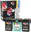 Prestige Cartridge™ Remanufactured HP 337 & 343 Ink Cartridges for HP  Photosmart 2570, 2573, 2575, C4100, C4140, C4150, C4160, C4180, C4183, C4188, C4190, D5100, D5145, D5155, D5160, D5163, D5168, 8049, 8050, 8750, Officejet, H470, H470b, H470wbt - Prestige Cartridge