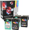 Prestige Cartridge™ Remanufactured HP 337 & 343 Ink Cartridges for HP  Photosmart 2570, 2573, 2575, C4100, C4140, C4150, C4160, C4180, C4183, C4188, C4190, D5100, D5145, D5155, D5160, D5163, D5168, 8049, 8050, 8750, Officejet, H470, H470b, H470wbt - Prestige Cartridge