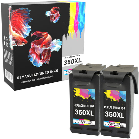 Prestige Cartridge™ Remanufactured HP 350XL & HP 351XL Ink Cartridges for HP  Deskjet D4200 D4245 D4260 D4263 D4268 D4360 D5360, D5363, D4368 OfficeJet J5700 J5730 J5780 J5783 J5785 J5790 J6400 J6410 J6413 J6415 J6450 J6480 J7500 Photosmart C4200 - Prestige Cartridge