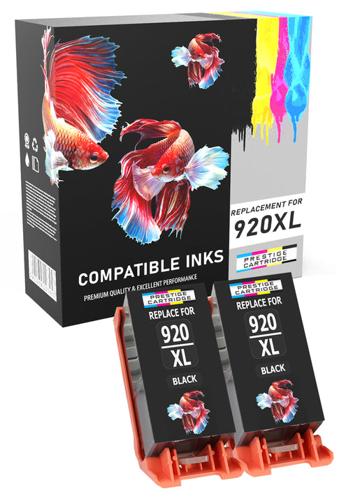Prestige Cartridge™ Compatible HP920XL With Chip Ink Cartridges for HP  Officejet 6000 Wireless, 6000AIO, 6000SE, 6000Wide, 6500 Plus, 6500A, All-in-One, e-All-in-One, 6500AIO, 6500SE, 6500Wide, 7000, 7000AIO, 7000SE, 7000Wide, 7500A, Wide, Format - Prestige Cartridge