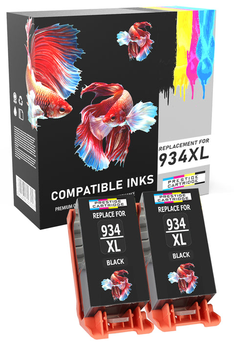 Prestige Cartridge™ Compatible HP934XL & HP935XL With Chip Ink Cartridges for HP Officejet Pro 6230, 6820, 6830 - Prestige Cartridge
