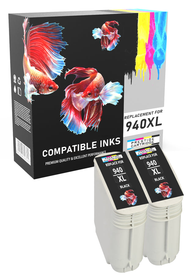 Prestige Cartridge™ Compatible HP940XL With Chip Ink Cartridges for HP  Officejet Pro 8000 Wireless, 8000AIO, 8000W, 8500, A809, A909a, A909g, A909n, 8500A e-All-in-One Plus, All-in-One 8500AIO, 8500W - Prestige Cartridge