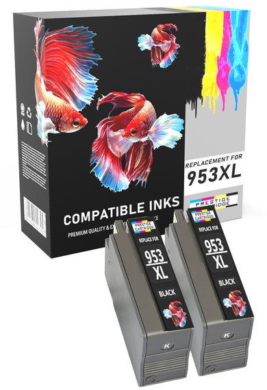 Prestige Cartridge™ Compatible Chipped Ink Cartridges Replacement for HP 953XL OfficeJet Pro 7740 8210 8218 8710 8715 8716 8718 8719 8720 8725 8728 8730 8740 - Prestige Cartridge