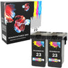 Prestige Cartridge™ Remanufactured No. 23 & No. 24 Ink Cartridges for Lexmark  X3500, X3530, X3550, X4500, X4530, X4550, Z1410, Z1420, Z1450, Z4100 - Prestige Cartridge