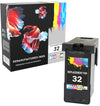 Prestige Cartridge™ Remanufactured No. 32 & No. 33 Ink Cartridges for Lexmark  F4350, Home Copier Plus, P4330, P4350, P450, P6200, P6250, P6350, P910, P915, X3310, X3330, X3350, X4300, X5250, X5260, X5270, X5410, X5450, X5470, X5470 Business Edition - Prestige Cartridge