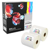 Prestige Cartridge™ Compatible Zebra 100mm x 150mm White Direct Thermal Labels (500 Labels per Roll) for Zebra Type Printers - Prestige Cartridge