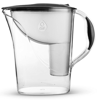 Water Filter Jug Dafi Atria Classic 2.4L with Free Filter Cartridge - Graphite - Prestige Cartridge