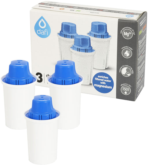 Dafi Classic Mg2+ Water Filter Cartridges for Brita Classic and Dafi Classic Jugs - Prestige Cartridge