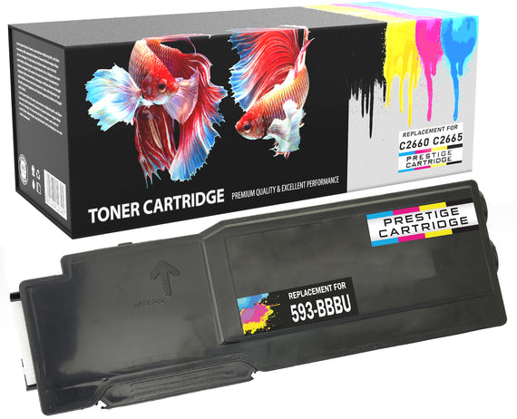Prestige Cartridge™ Compatible Laser Toner Cartridges for Dell C2660, C2660dn, C2660dnf, C2660n, C2665, C2665dn, C2665dnf - Prestige Cartridge