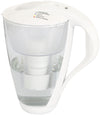 Water Filter Glass Jug Dafi Crystal Classic 2.0L with Free Filter Cartridge - White - Prestige Cartridge