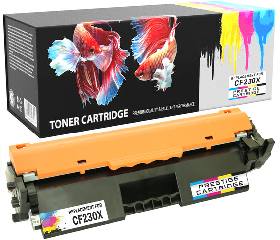 Prestige Cartridge™ Compatible CF230X Chipped Laser Toner Cartridges for HP LaserJet Pro M203dn M203dw M203d MFP M227fdn M227fdw M227sdn M227d - Prestige Cartridge