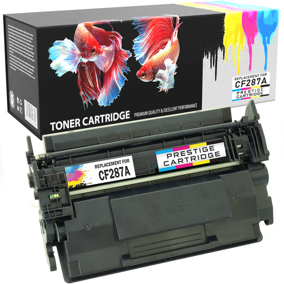Prestige Cartridge™ Compatible CF287A Laser Toner Cartridges for HP LaserJet Enterprise M506dn M506n M506x MFP M527c M527dn M527f M527z | HP LaserJet Pro M501dn M501n - Prestige Cartridge