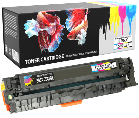 Prestige Cartridge™ Compatible CE410X-CE413A Laser Toner Cartridges for HP Colour LaserJet Pro 300 M351A, Pro 300 MFP M375NW, Pro 400 M451DN, Pro 400 M451DW, Pro 400 M451NW, Pro 400 MFP M475DN, Pro 400 MFP M475DW - Prestige Cartridge