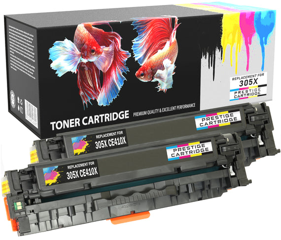 Prestige Cartridge™ Compatible CE410X-CE413A Laser Toner Cartridges for HP Colour LaserJet Pro 300 M351A, Pro 300 MFP M375NW, Pro 400 M451DN, Pro 400 M451DW, Pro 400 M451NW, Pro 400 MFP M475DN, Pro 400 MFP M475DW - Prestige Cartridge