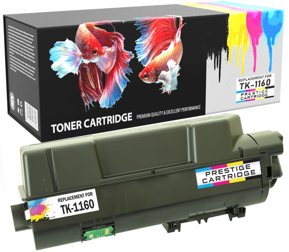 Prestige Cartridge™ Compatible TK-1160 Laser Toner Cartridges for Kyocera Ecosys P2040dn, P2040dw - Prestige Cartridge