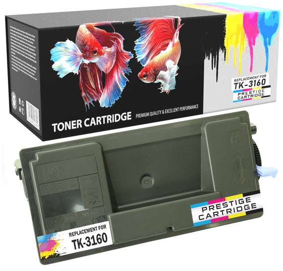 Prestige Cartridge™ Compatible TK-3160 Laser Toner Cartridges for Kyocera Ecosys P3045dn, P3050dn, P3055dn, P3060dn - Prestige Cartridge
