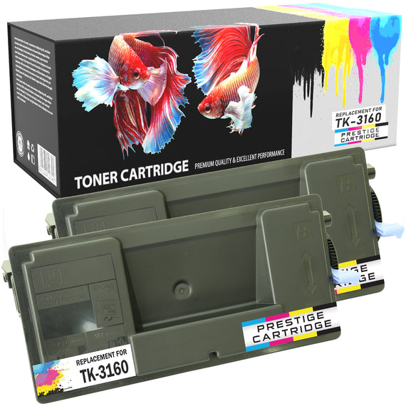 Prestige Cartridge™ Compatible TK-3160 Laser Toner Cartridges for Kyocera Ecosys P3045dn, P3050dn, P3055dn, P3060dn - Prestige Cartridge