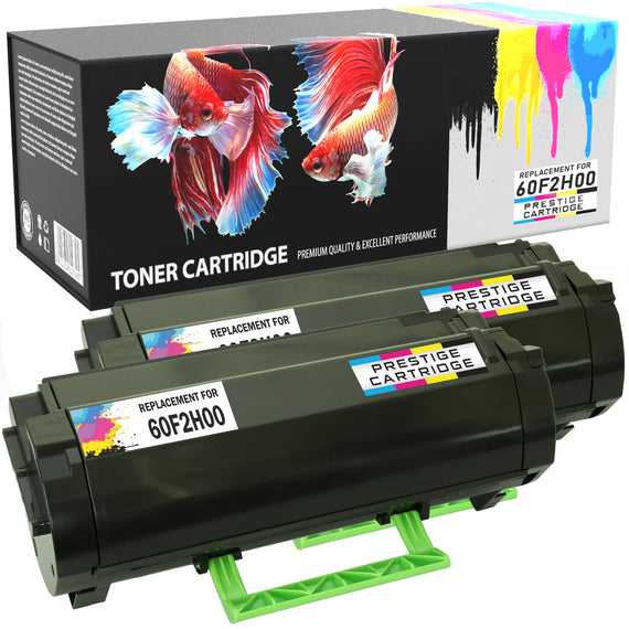 Prestige Cartridge™ Compatible 60F2000 602 Laser Toner Cartridges for Lexmark MX310dn, MX310dnw, MX410de, MX510de, MX511de, MX511dhe, MX511dte, MX611de, MX611dhe, MX611dte - Prestige Cartridge