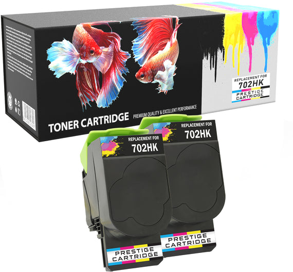 Prestige Cartridge™ Compatible 702H Laser Toner Cartridges for Lexmark CS310dn, CS310n, CS410dn, CS410dtn, CS410n, CS510de, CS510dte - Prestige Cartridge