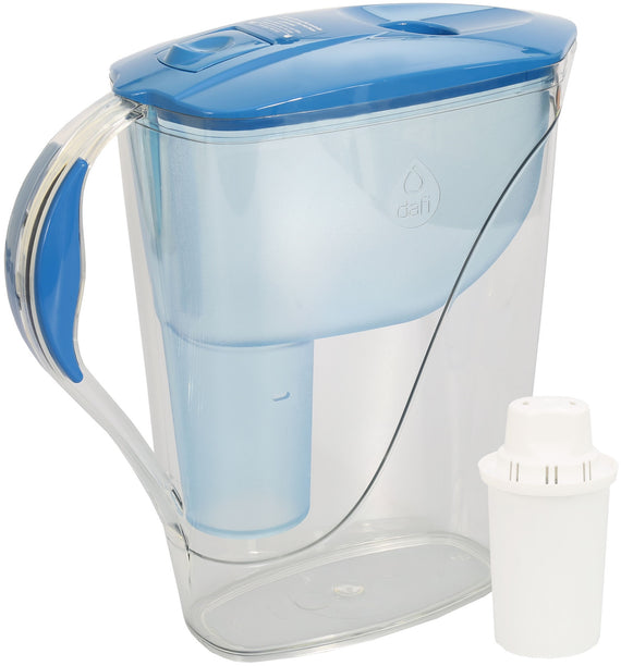Water Filter Jug Dafi Luna Classic 3.3L with Free Filter Cartridge - Blue - Prestige Cartridge